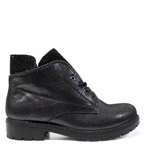 Ботильоны -зима RIEKER Серый, 41, 42 фото каталог