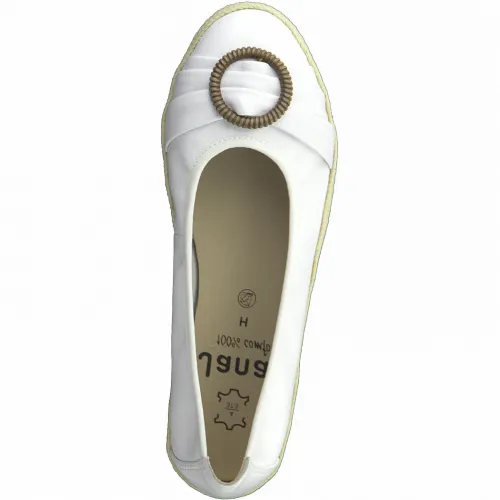 Балетки JANA Белый, 42, 43, 44, 45 фото каталог