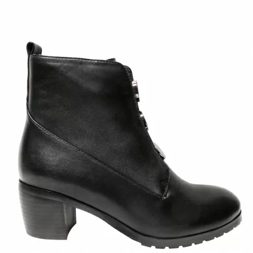 Ботильоны SIZAAMPERO Черный, 33, 34, 35 фото каталог