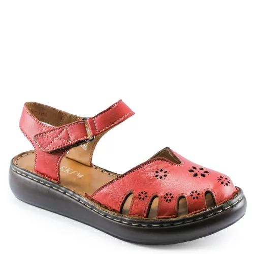 Босоножки Dakkem Красный, 34, 35 фото каталог