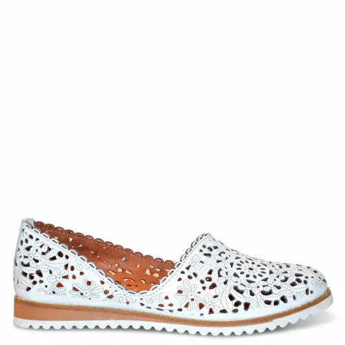 Балетки-лето ZIZI  Белый, 38, 36, 37, 39, 40 фото каталог