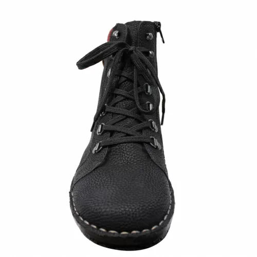 Ботильоны -зима RIEKER Черный, 41, 42 фото каталог