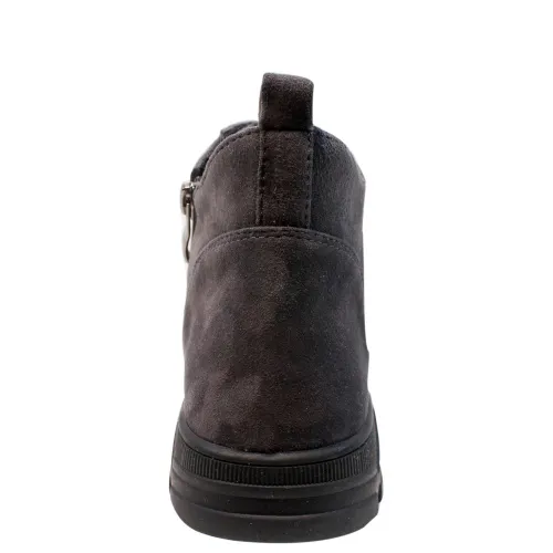 Ботильоны SIZAAMPERO Серый, 33, 34, 35 фото каталог