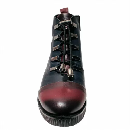 Ботильоны SIZAAMPERO Синий, 34, 35 фото каталог