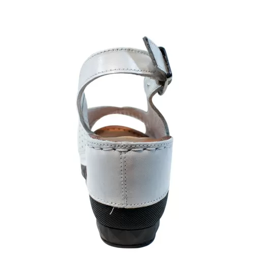 Босоножки SIZAAMPERO Белый, 34, 35 фото каталог