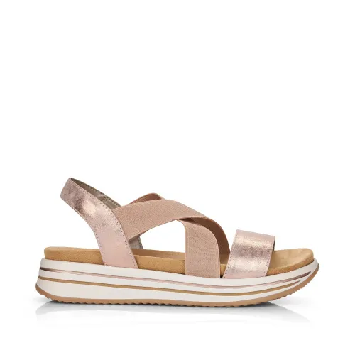 Босоножки  REMONTE  Розовый, 42, 43, 44, 45 фото каталог