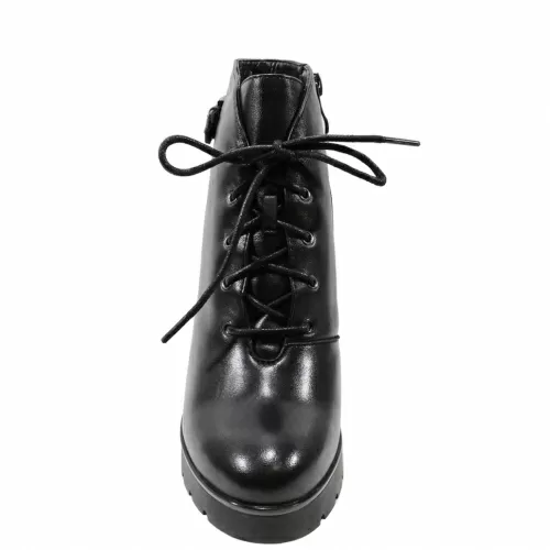 Ботильоны-зима SIZAAMPERO Черный, 35, 34, 33 фото каталог