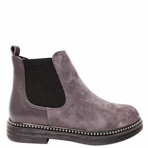 Ботильоны SIZAAMPERO Серый, 33, 34, 35 фото каталог