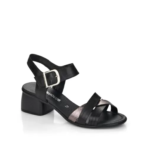 Босоножки  REMONTE  Черный, 42, 43, 44, 45 фото каталог