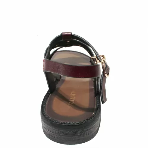 Босоножки SIZAAMPERO Бордовый, 33, 34, 35 фото каталог