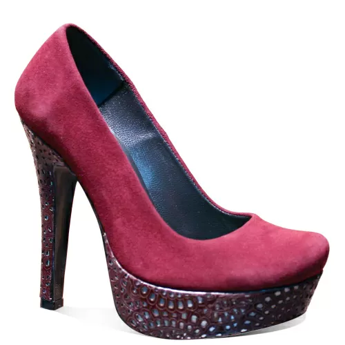 Туфли ZIZI  Бордовый, 35, 33, 34 фото каталог