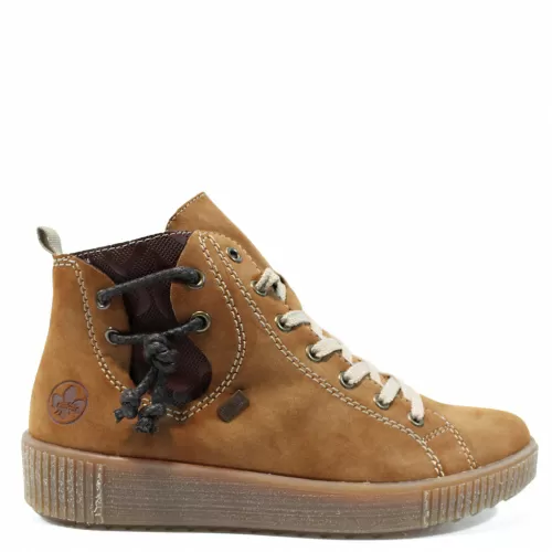 Ботильоны -зима RIEKER Рыжий, 41, 42, 43 фото каталог