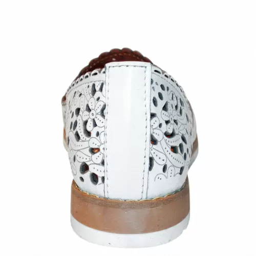 Балетки-лето ZIZI  Белый, 38, 36, 37, 39, 40 фото каталог