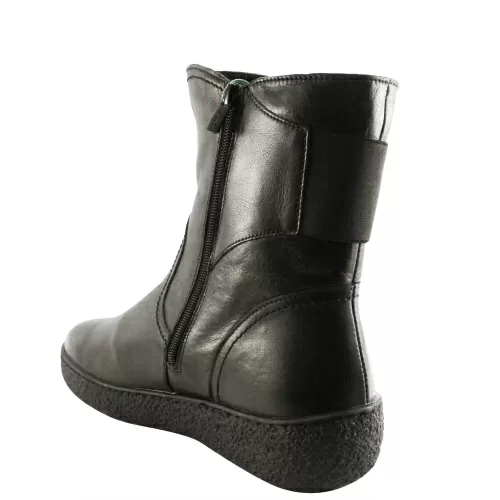 Ботильоны -зима РОМЕР Черный, 41, 42, 43 фото каталог