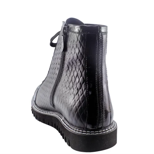 Ботильоны LAURA POTTI Черный, 41, 42, 43, 44 фото каталог