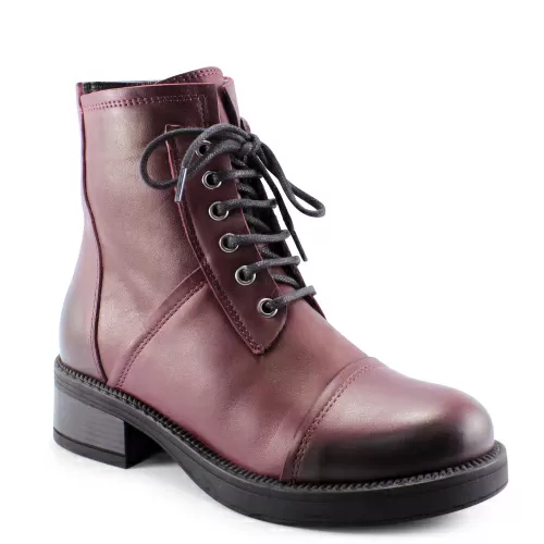 Ботинки-зима Dakkem Бордовый, 34, 35 фото каталог