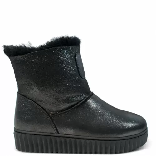 Ботильоны-зима SIZAAMPERO Черный, 35, 34, 33 фото каталог