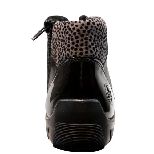 Ботильоны -зима RIEKER Черный, 42, 43, 44, 45 фото каталог