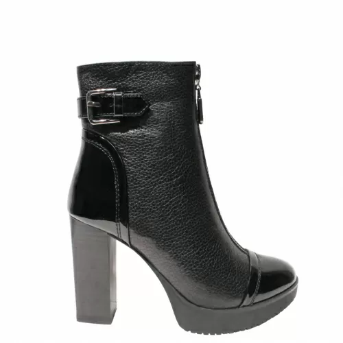 Ботильоны SIZAAMPERO Черный, 33, 34, 35 фото каталог