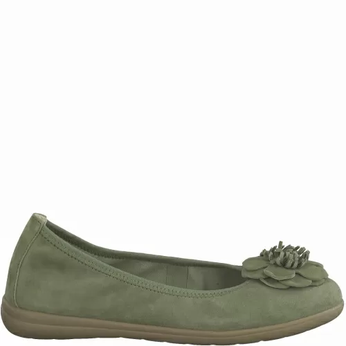 Балетки JANA Зеленый, 42, 43, 44, 45 фото каталог