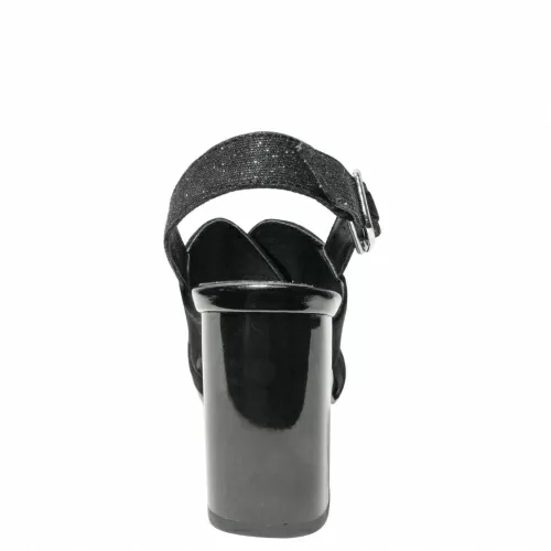 Босоножки SIZAAMPERO Черный, 33, 34, 35 фото каталог