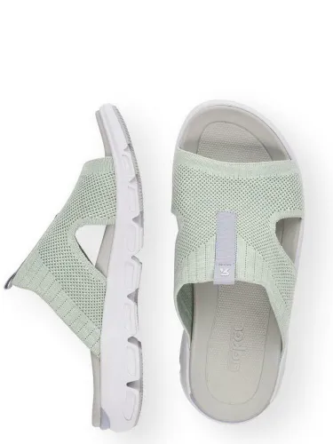 Сабо RIEKER Зеленый, 42, 43 фото каталог