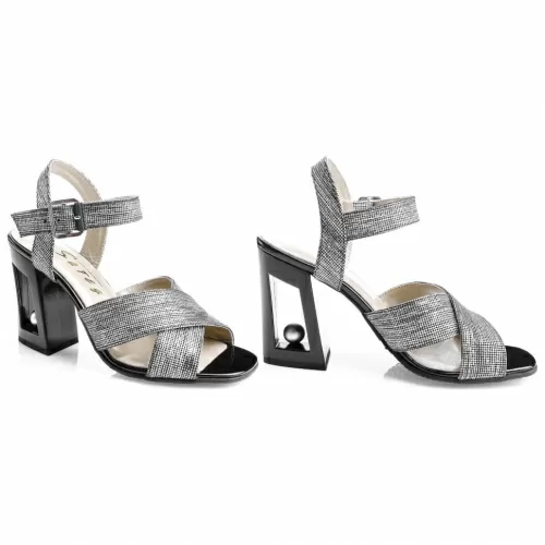 Босоножки Сатег Серебряный, 33, 34, 35 фото каталог