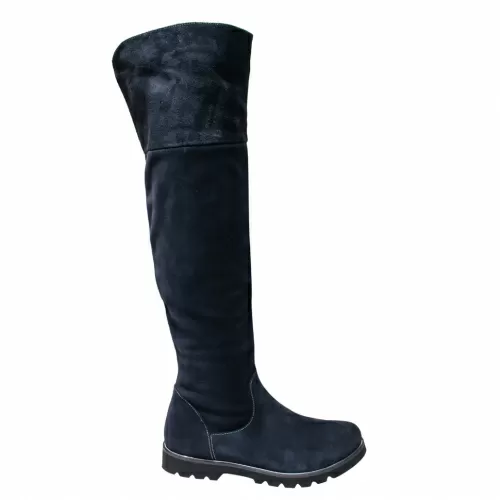 Ботфорты LAURA POTTI Синий, 41, 42, 43, 44 фото каталог