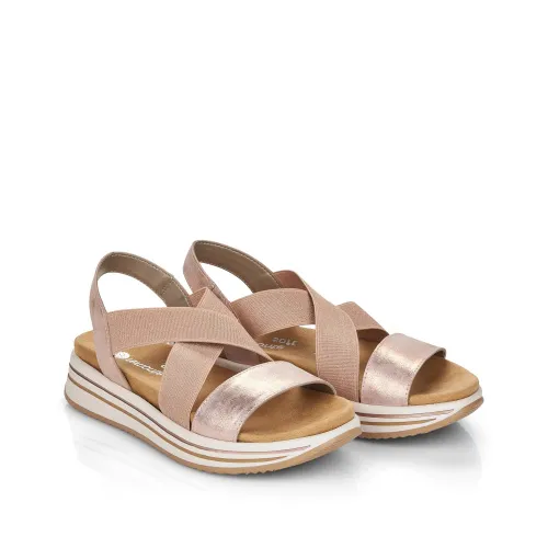 Босоножки  REMONTE  Розовый, 42, 43, 44, 45 фото каталог