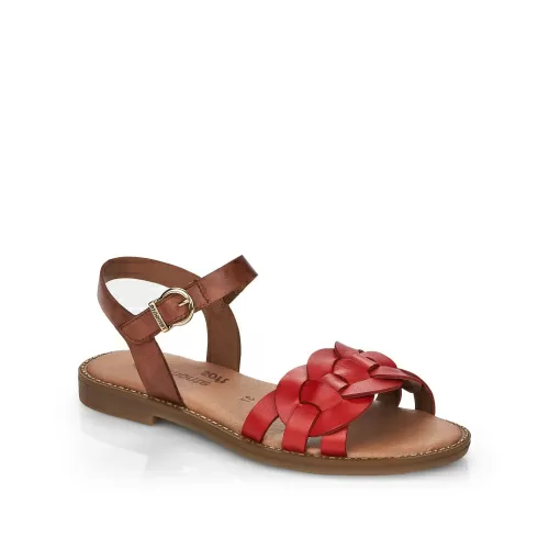 Босоножки  REMONTE  Красный, 42, 43, 44, 45 фото каталог