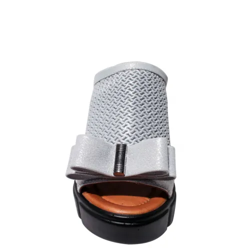 Сабо SIZAAMPERO Серый, 34, 35 фото каталог