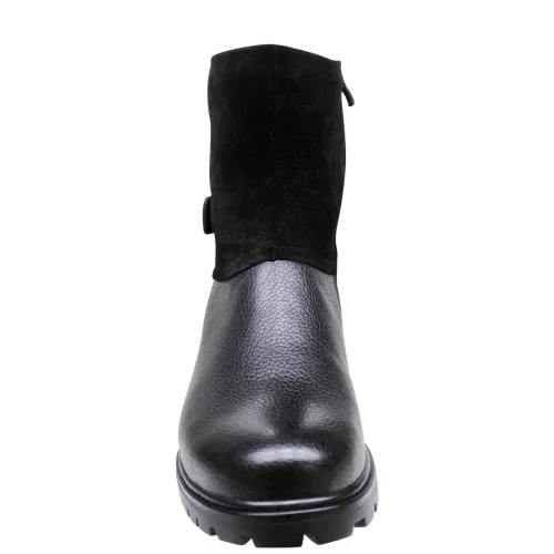 Ботильоны -зима LAURA POTTI Черный, 41, 42, 43, 44 фото каталог