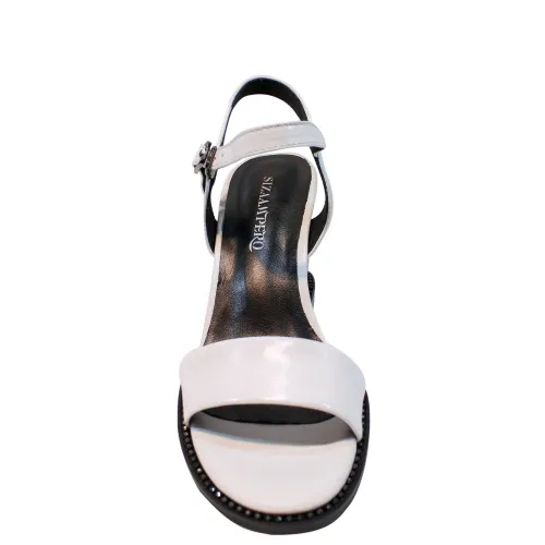 Босоножки SIZAAMPERO Белый, 33, 34, 35 фото каталог