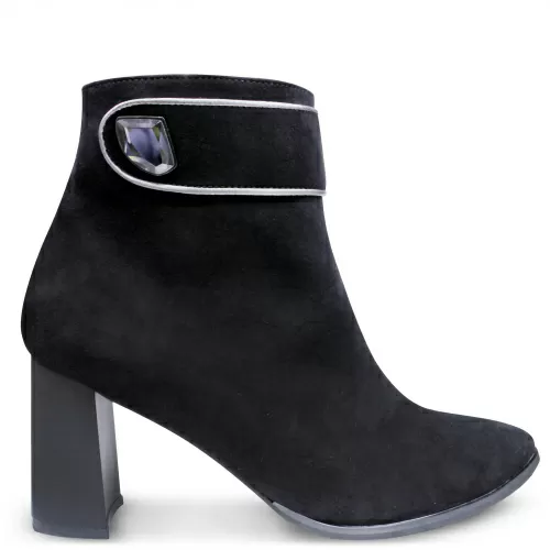 Ботильоны LAURA POTTI Черный, 41, 42, 43, 44 фото каталог
