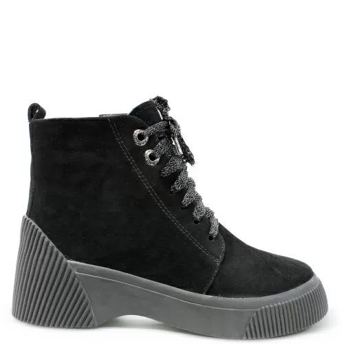 Ботильоны-зима SIZAAMPERO Черный, 35, 34, 33 фото каталог