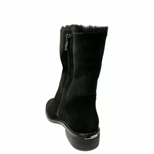 Ботильоны-зима SIZAAMPERO Черный, 42, 43 фото каталог