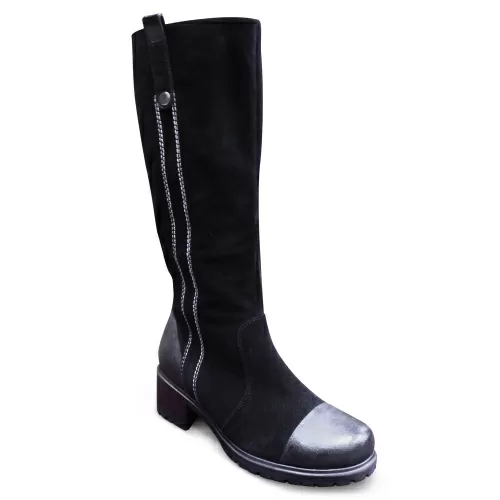 Сапоги -зима LAURA POTTI Черный, 41, 42, 43, 44 фото каталог