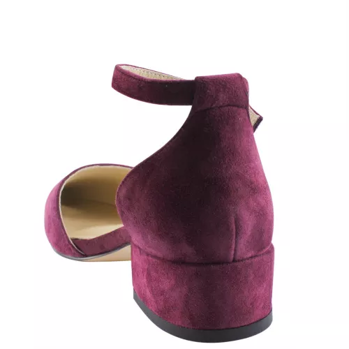 Туфли SIZAAMPERO Бордовый, 33, 34, 35 фото каталог