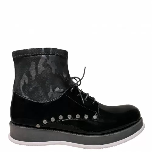 Ботильоны SIZAAMPERO Черный, 41, 42, 43 фото каталог