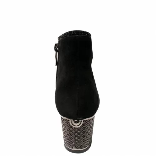 Ботильоны SIZAAMPERO Черный, 33, 34, 35 фото каталог