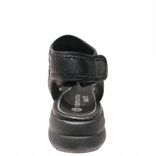 Босоножки  REMONTE DORNDORF Черный, 41, 42, 43, 44, 45 фото каталог