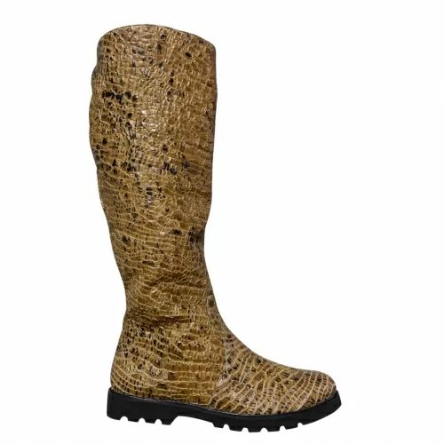 Сапоги LAURA POTTI Рептилия, 44, 43, 42, 41 фото каталог