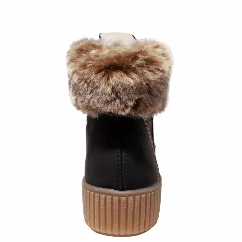 Ботильоны-зима RIEKER Черный, 33, 34, 35 фото каталог