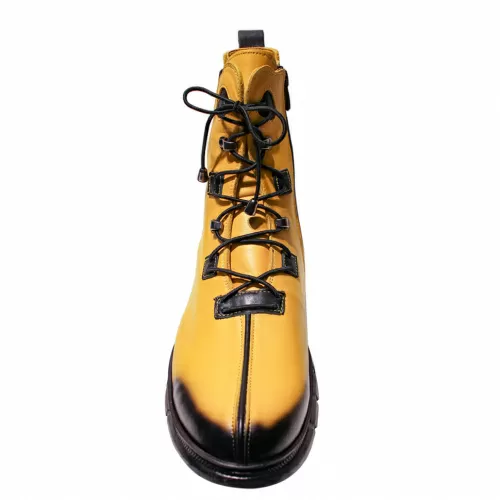 Ботильоны SIZAAMPERO Желтый, 42 фото каталог