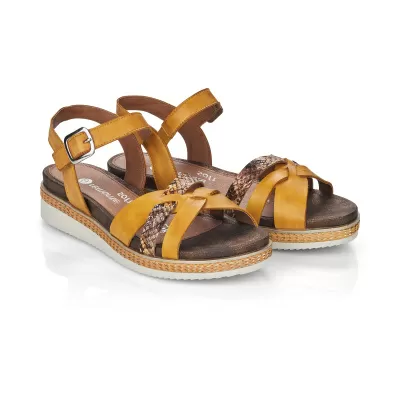 Босоножки  REMONTE  Желтый, 41, 42, 43, 44, 45 фото каталог