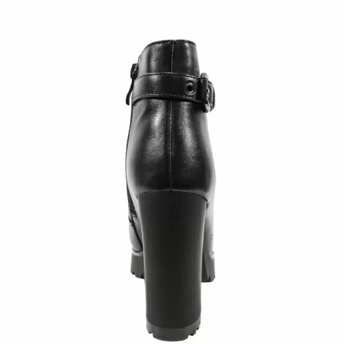 Ботильоны-зима SIZAAMPERO Черный, 35, 34, 33 фото каталог