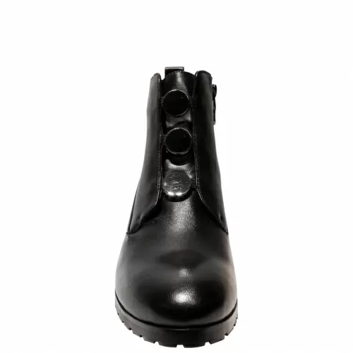 Ботильоны SIZAAMPERO Черный, 33, 34, 35 фото каталог