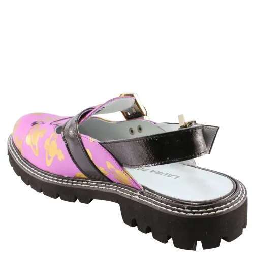 Босоножки LAURA POTTI Фиолетовый, 42, 43, 44 фото каталог