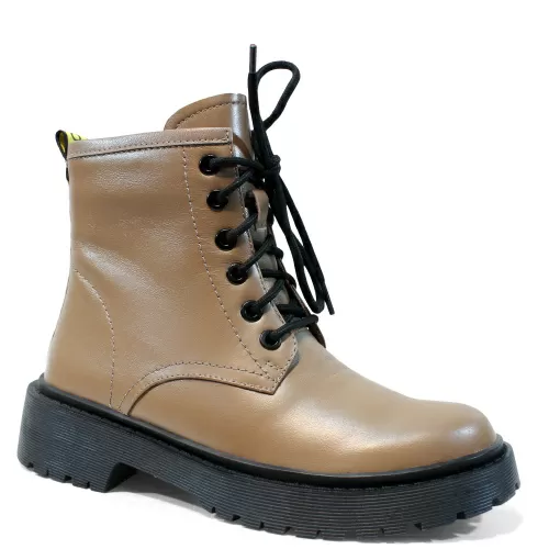 Ботильоны SIZAAMPERO Бежевый, 33, 34, 35 фото каталог