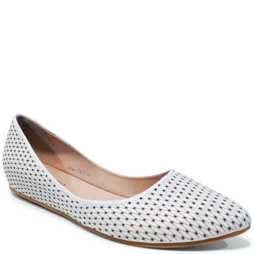 Балетки SIZAAMPERO Белый, 42, 43, 44 фото каталог